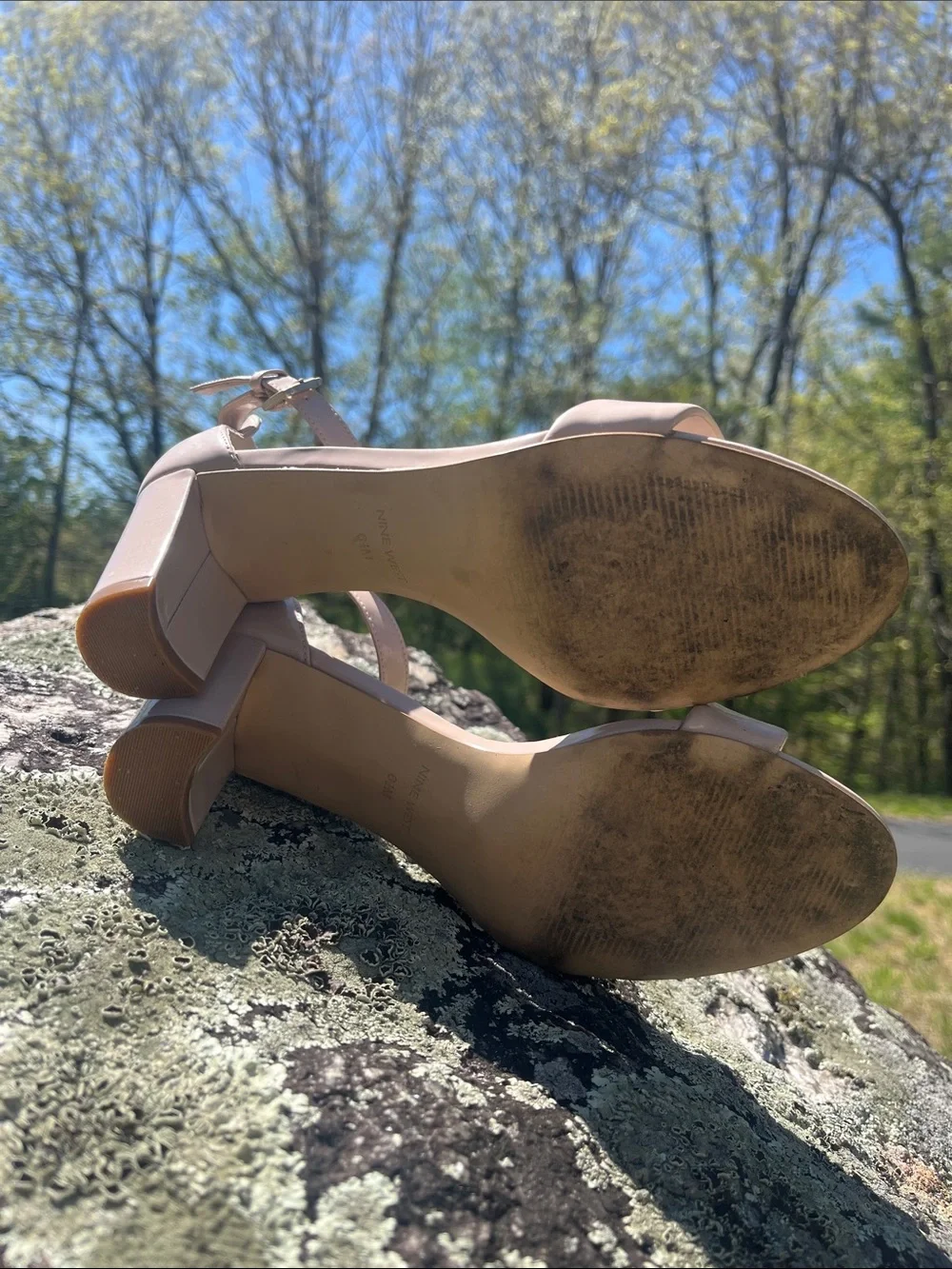 🏵️ Nine West Pruce Ankle Strap Sandal Women 🏵️ - Picture 7 of 8